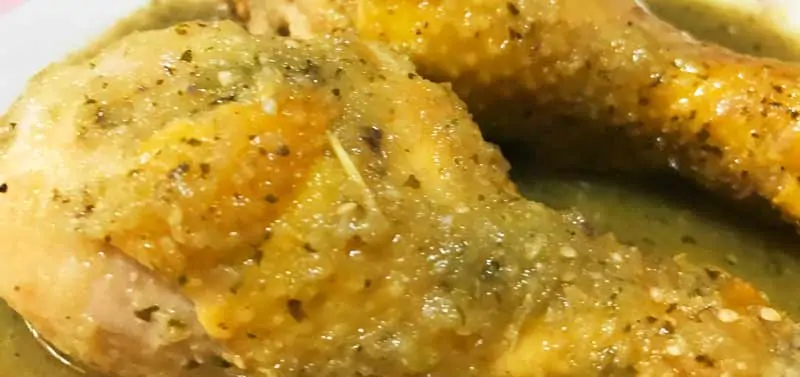 receta pollo en salsa verde